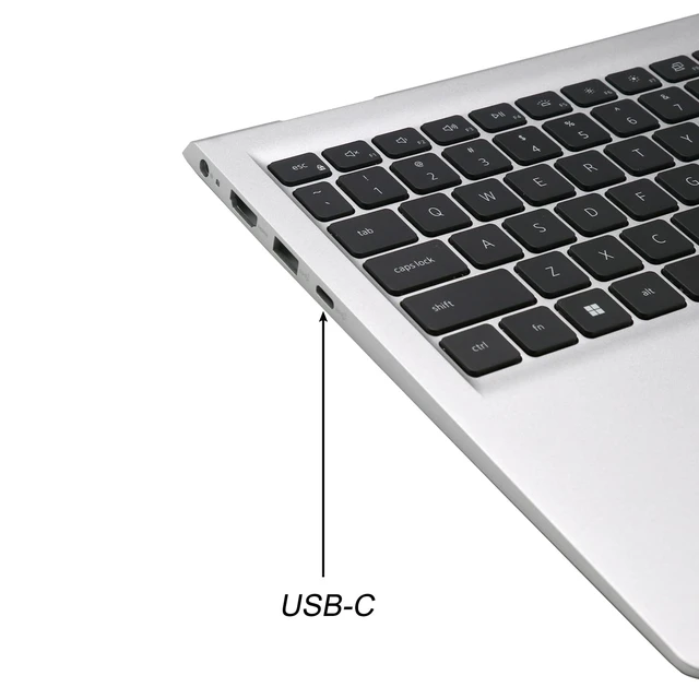 Alt view image 3 of 5 - BestParts Silver Palmrest Top Cover with Backlit Keyboard Assembly - G8XT0