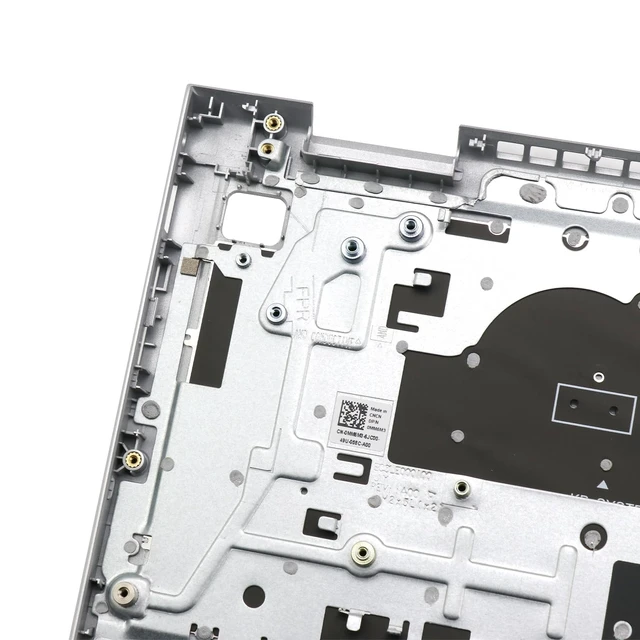 Alt view image 5 of 5 - BestParts Silver Palmrest Top Cover with Backlit Keyboard Assembly - G8XT0