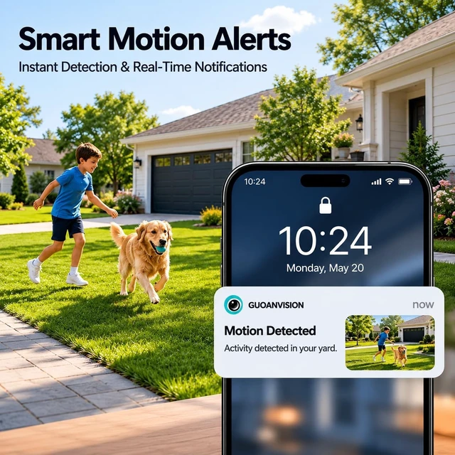 Alt view image 2 of 5 - 2K Indoor Outdoor Security Cameras for Home Security, Baby Monitor, 2Pack