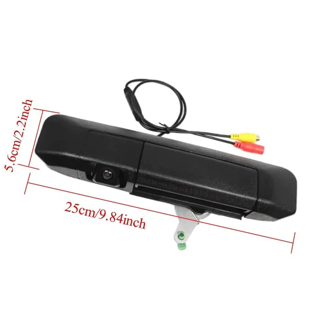 Alt view image 2 of 5 - Riloer Tailgate Handle Rear View Camera with Dynamic Guidelines, Tailgate Door Handle Replacement Camera, 2005-2015 Compatible with Toyota Tacoma, Backup Tailgate Camera