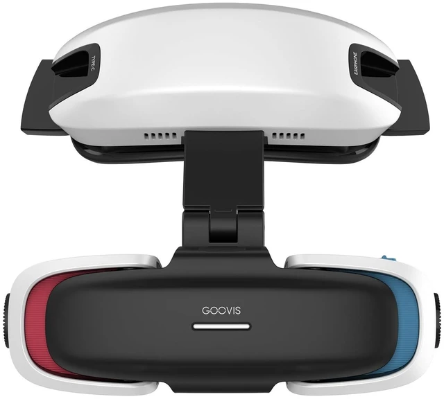Main image of GOOVIS Art XR Head Mounted Display 110'' FHD Micro-OLED Video Display, Lightweight & Compact, Open-View for Multitasking, Works with PC/iPhone16/Android/Gaming Consoles/Handhelds (White)