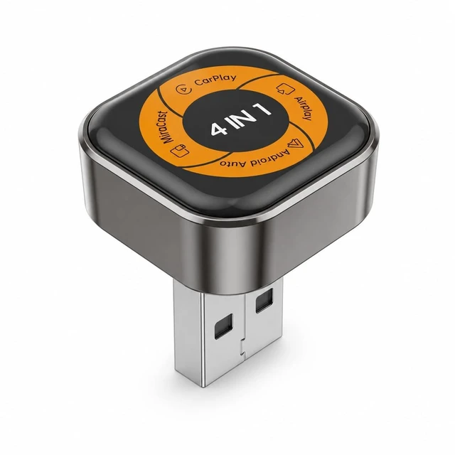 Main image of Hyphoon CarPlay Screen Mirroring Adapter, AirPlay & Miracast 4-in-1
