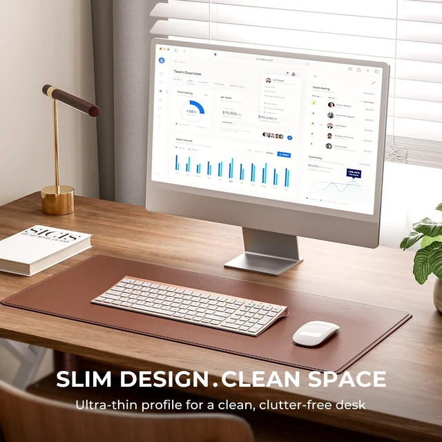 Alt view image 5 of 5 - iClever BK10 SE Bluetooth Keyboard for Mac, Full-Size Layout, Rose Gold