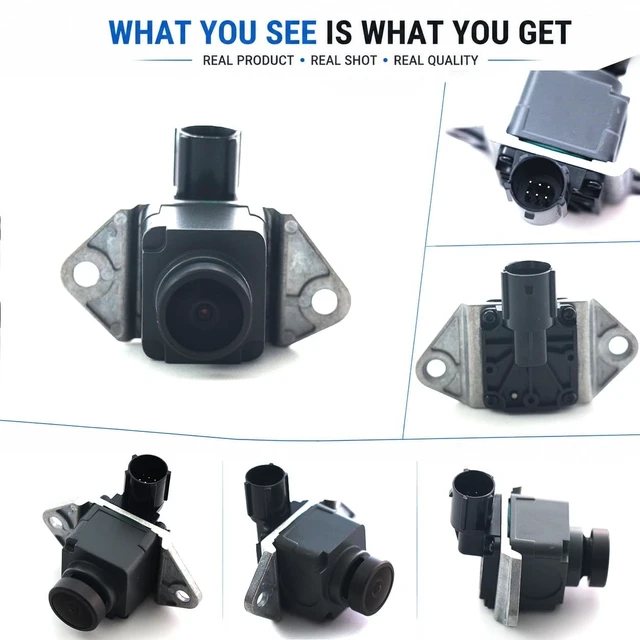 Alt view image 3 of 5 - 68375333AA Marretoo Rear View Backup Camera Compatible for 2014-2018 Jeep Grand Cherokee Park Assist Camera Replaces # 68137943AD 68137943AE, 68137943AF, 68137943AG, 68137943AH