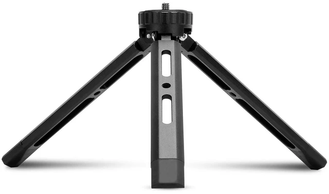 Main image of Andoer Mini Metal Tripod Aluminum Alloy Desktop Stand Tripod with 1/4 inch Screw for DSLR ILDC Camera Camcorder Projector