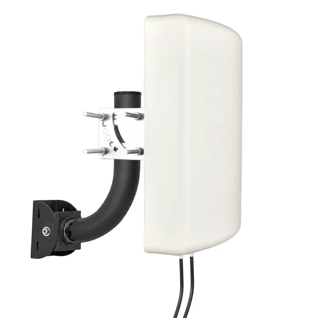 Alt view image 3 of 5 - Boobrie 2x2 MIMO 10dBi High Gain Directional Panel Antenna 4G LTE/5G Antenna Outdoor 700-3800MHz for Routers, Modems, Gateways, Fixed Wireless Access SMA Male 6.56ft RG58U Cables+RP-SMA Male A