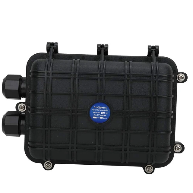 Alt view image 4 of 5 - Fiber Optic Splice Enclosure, Optical Fiber Splice Box IP68Horizontal for Pipeline(24 core)