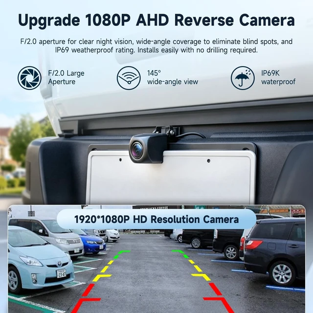 Alt view image 5 of 5 - 2G+64G Car Radio for Honda Accord 8th 2008-2013 with License Plate Rear Cam
