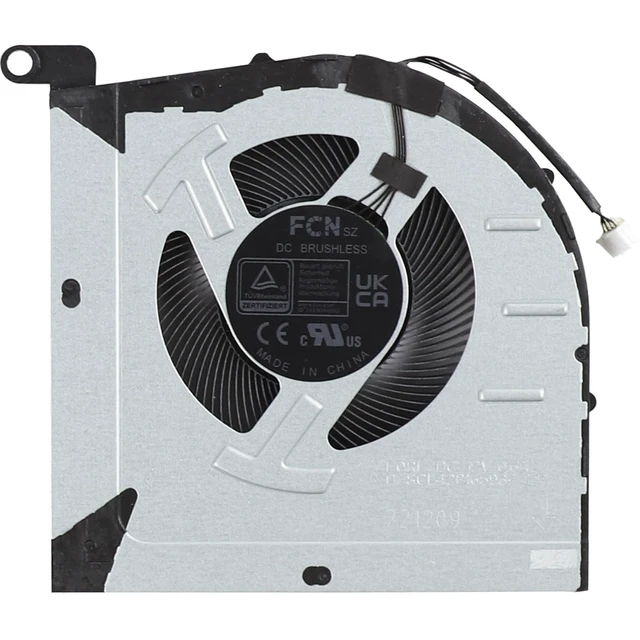 Alt view image 4 of 5 - CPU+GPU Cooling Fan for Lenovo LOQ 15IRH8 GeekPro G5000 IRH8 RTX4060 DC12V