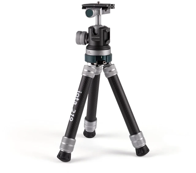 Main image of ProMaster iota 219 Ultralightweight Tabletop Tripod Kit, Carbon Fiber, 94536