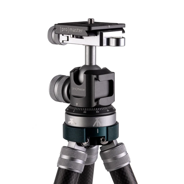 Alt view image 5 of 5 - ProMaster iota 219 Ultralightweight Tabletop Tripod Kit, Carbon Fiber, 94536