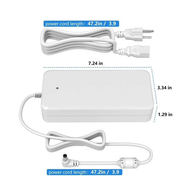 Alt view image 2 of 5 - XZGm 54V 3.9A 210W Power Supply Adapter for Ubiquiti USW-Ultra US-XG-6POE