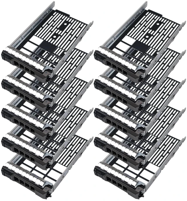 Main image of 10-Pack Hard Drive Tray Caddy 3.5 KG1CH 0KG1CH SSD HDD Caddy