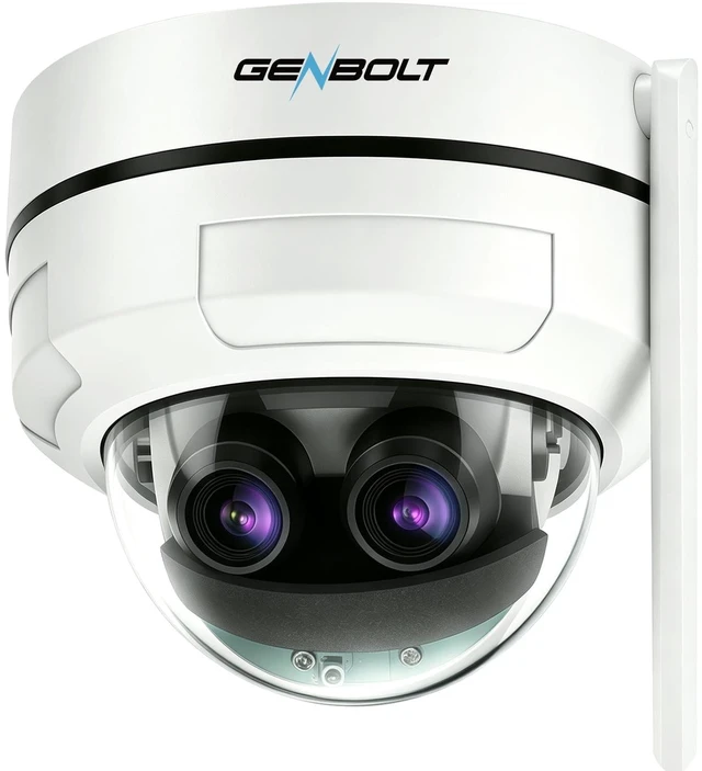 Main image of GENBOLT [10X Hybrid Zoom 2.5K Dual-Lens POE WiFi Security Camera