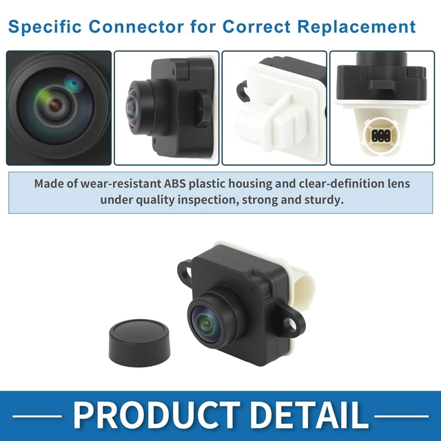 Alt view image 4 of 5 - A ABSOPRO 56038991AG Rear View Camera for Jeep Cherokee 2.4L 3.2L 2014-2018