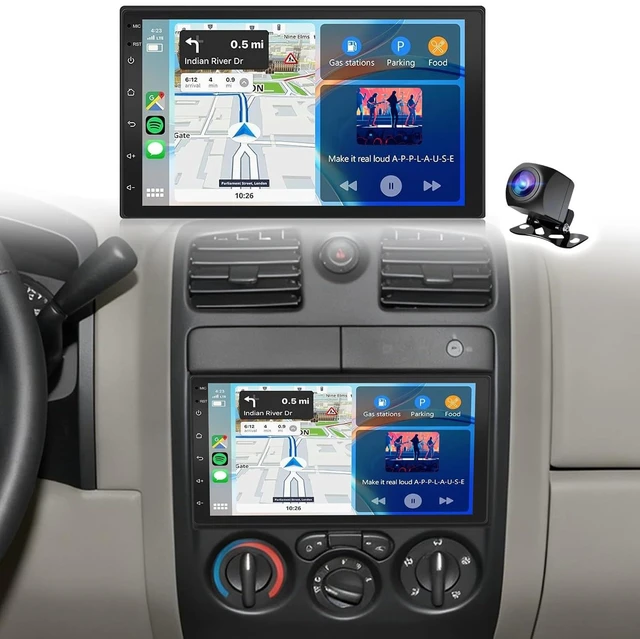 Main image of 7" Double Din Car Stereo Upgrade for Chevy Colorado 2004-2008 2010-2012