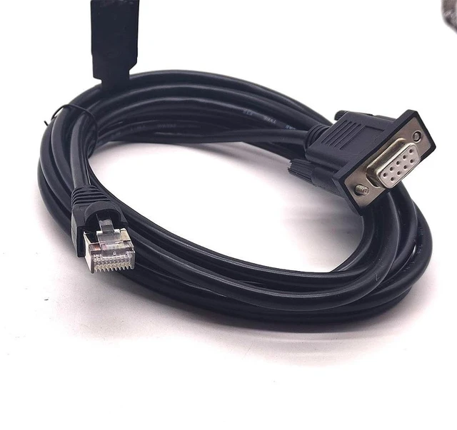 Main image of GXMRHWY DB9 Female to RJ50 Male 10P Crystal Head Connection Cable for NCR Verifone POS Terminal Printer 3Meters