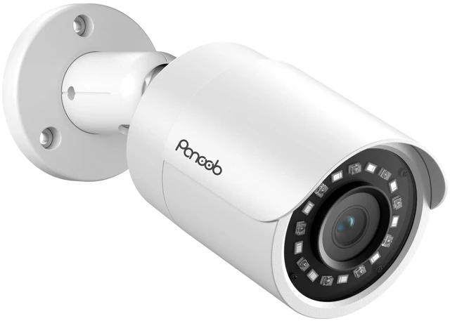 Main image of PANOOB 5MP PoE Wired Security Bullet IP Camera Outdoor, PB37FA1-5M-1