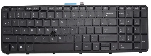 Main image of New Replacement Laptop Keyboard for HP ZBOOK 15 G1 G2 17 G1 G2 Keyboard with Point 733688-001 MP-12P23USJ698W PK130TK1A00 PK130TK2A00 SK7123B Backlit US