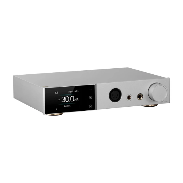Alt view image 3 of 5 - TOPPING A70 Pro Headphone Amp & Preamp 17000mWx2 Power Output, T'ang-ku-la Module, 147dB Dynamic Range, 8 Volume Memories, Precise R2R Volume Control, Low Distortion Output (A70PRO-Silver)