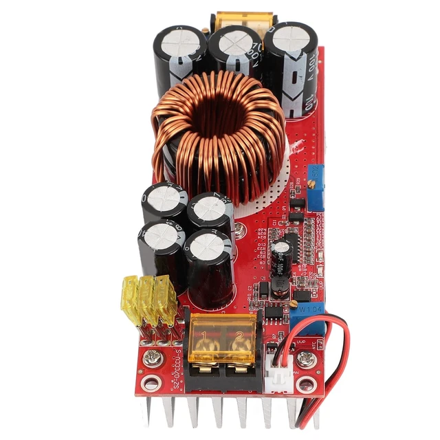 Alt view image 5 of 5 - 1800W 40A DC to DC Boost Power e 0V?60V to 2?90V Step Up Converter, Output Voltage T T Voltage Step Up Power Ply e