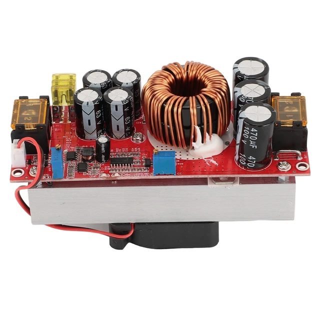 Alt view image 4 of 5 - 1800W 40A DC to DC Boost Power e 0V?60V to 2?90V Step Up Converter, Output Voltage T T Voltage Step Up Power Ply e