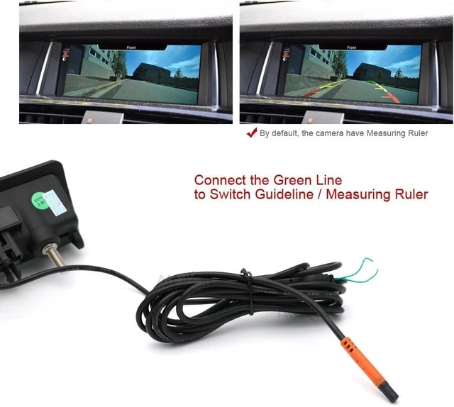 Alt view image 5 of 5 - CCD Waterproof Car Trunk Handle Camera Vehicle Reverse Rear View Backup Camera for Audi A4 A5 S7 A6L A4L VW Passat Tiguan Golf Skoda Touran Sharan Magotan Touareg Sagitar