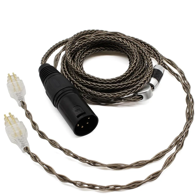 Alt view image 5 of 5 - Youkamoo 4 Pin XLR Balanced Replacement Cable Compatible with Sennheiser HD650, HD600, HD660S, HD660S2, HD580, HD58X, Massdrop HD6XX Headphones, 6FT