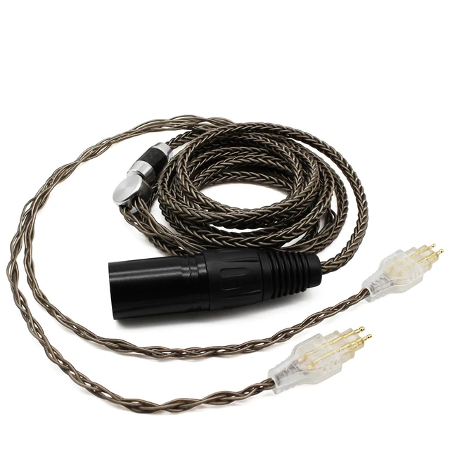 Alt view image 3 of 5 - Youkamoo 4 Pin XLR Balanced Replacement Cable Compatible with Sennheiser HD650, HD600, HD660S, HD660S2, HD580, HD58X, Massdrop HD6XX Headphones, 6FT