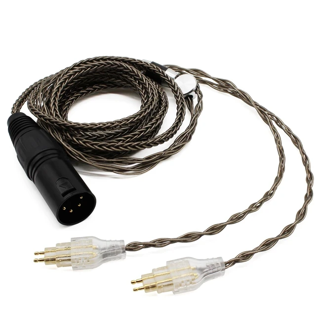 Alt view image 2 of 5 - Youkamoo 4 Pin XLR Balanced Replacement Cable Compatible with Sennheiser HD650, HD600, HD660S, HD660S2, HD580, HD58X, Massdrop HD6XX Headphones, 6FT