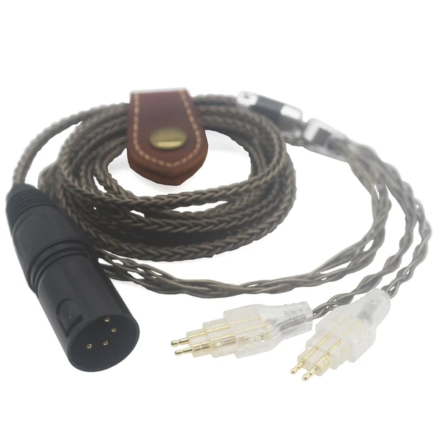 Alt view image 4 of 5 - Youkamoo 4 Pin XLR Balanced Replacement Cable Compatible with Sennheiser HD650, HD600, HD660S, HD660S2, HD580, HD58X, Massdrop HD6XX Headphones, 6FT