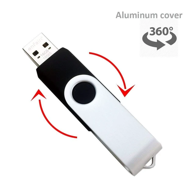 Alt view image 5 of 5 - Wholesale (Small Capacity) 1MB,16MB,64MB,128MB,512MB USB Flash Memory Stick Pen Drive Storage Thumb Swivel U Disk (5 Pack - 64GB)