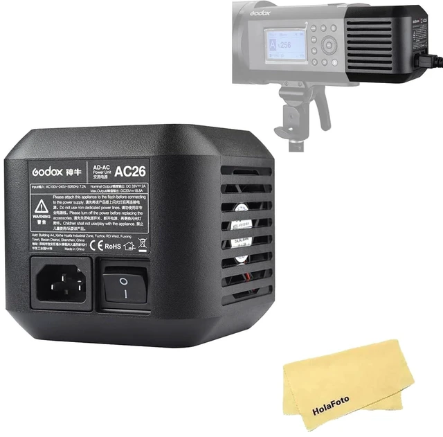 Main image of GODOX AC26 AC Adapter for Godox AD600ProII AD600Pro Outdoor Flash