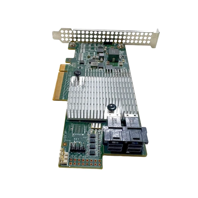 Alt view image 4 of 5 - SXTAIGOOD 9300-8i SAS3008 YPCB-00424-1P2 HBA with 2*SFF-8643-SATA Cable