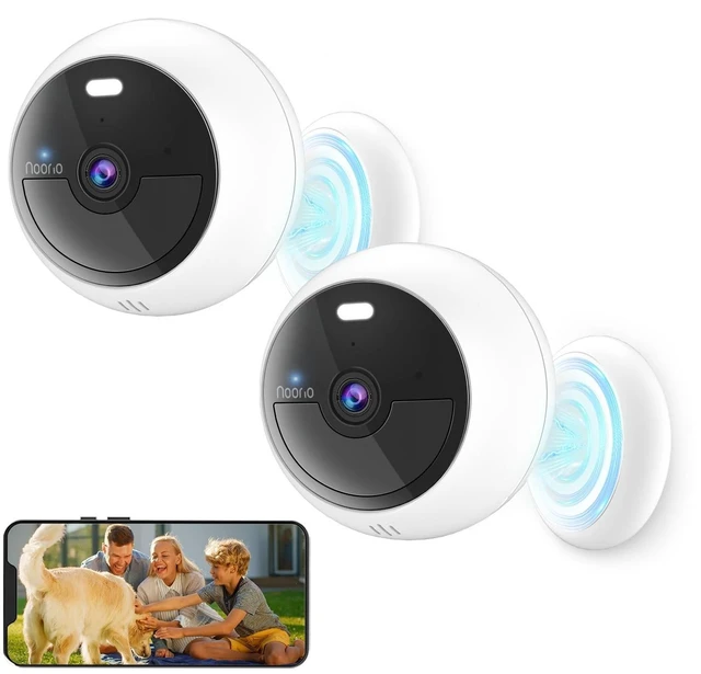 Main image of Noorio 2Pack B200SE Security Camera Wireless Outdoor, Magnetic Camera