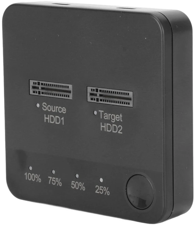 Main image of Dual Bay M.2 Off Line Clone Docking Station, 1Gbps High Speed SSD Duplicator with SSD Storage Box for Win XP/7/8/9 for OS X Laptop (Not A Hard Drive, with No Inherent Capacity)