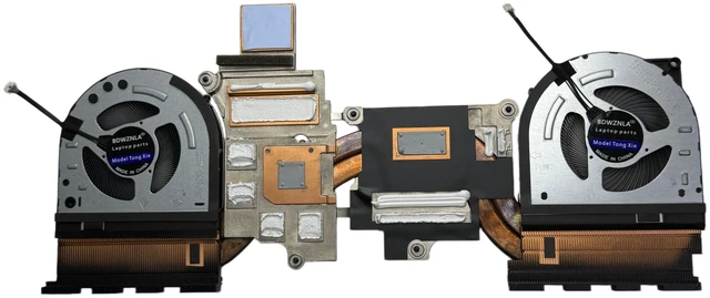 Alt view image 2 of 3 - New Laptop CPU and gpu Cooling Fans with heatsink for Lenovo LOQ 15IRX10 5F10S14316 5F10S14317 5F10S14315 AT9DY004FF0 F24224 F24225 DFS5L22H05G86H DFS5L22H15G86H DC5V
