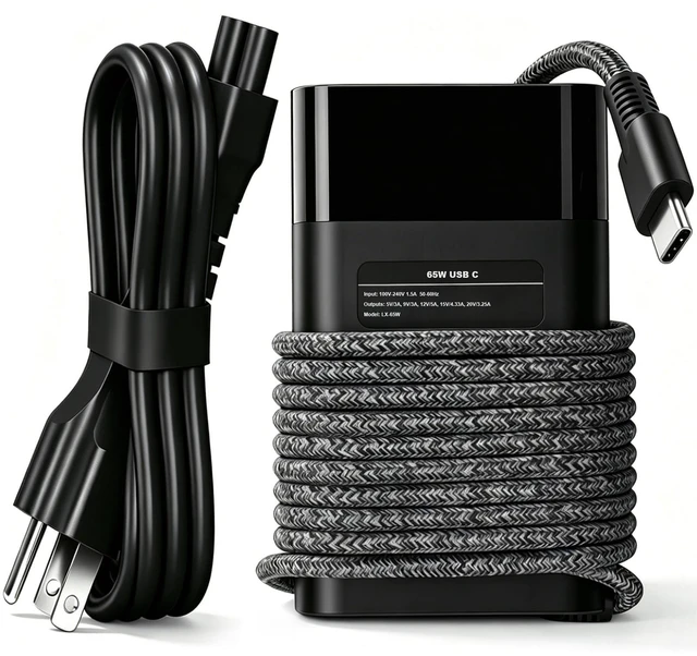 Main image of Nivjuky New Slim 65W USB C Laptop Charger for OmniBook 3/5/7/X/Ultra Flip