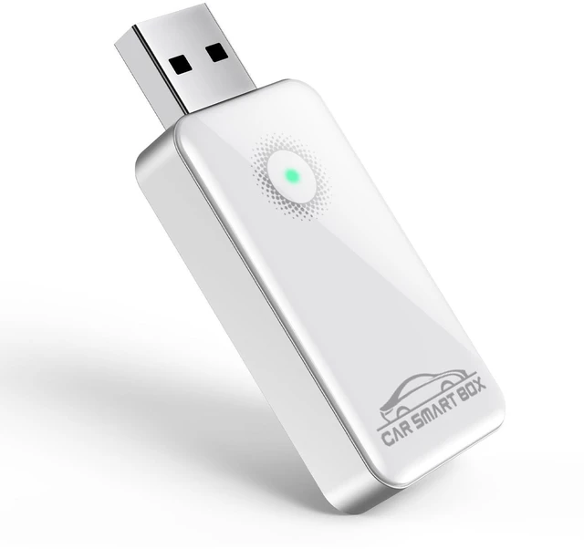 Main image of TiMOVO Wireless CarPlay Adapter,Automatic Connection,Smooth & Stable, White