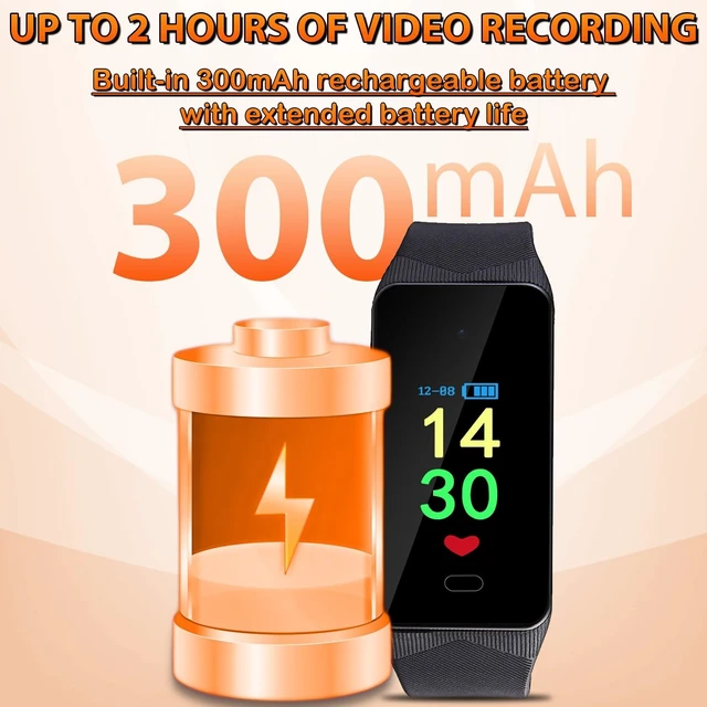 Alt view image 3 of 5 - CENGFERDER 64GB Mini Video Camera,1080P Nanny Cam Portable Recorder with Motion Detection Outdoor and Security Cameras (with 64GB)