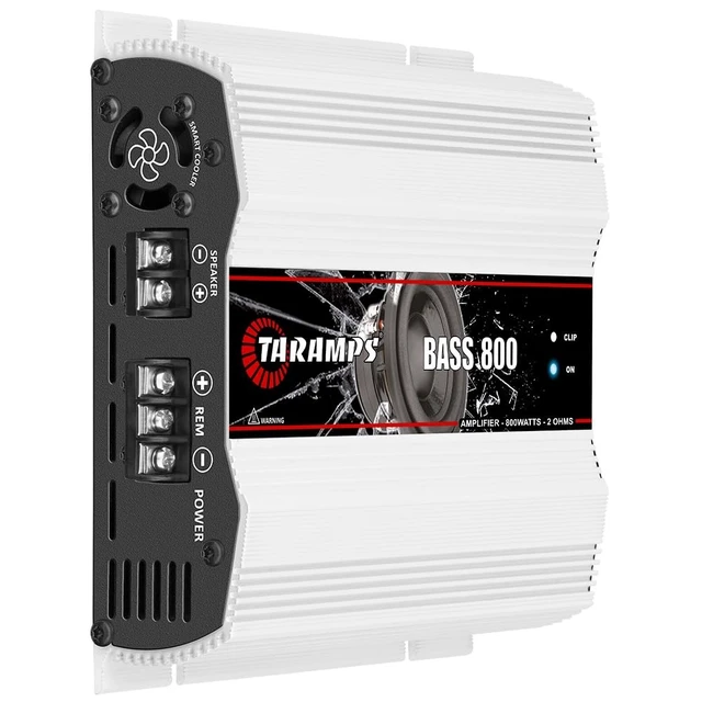 Alt view image 2 of 5 - Taramps BASS 800 2 Ohms 800W RMS Monoblock Subwoofer Car Audio Amplifier