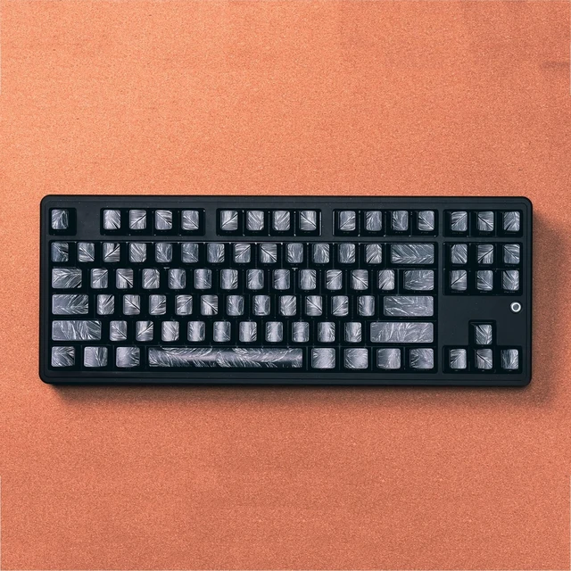 Alt view image 3 of 5 - 119 Keys PBT DYE SUB Cherry Profile Feather Keycaps for Cherry Mx Keyboard