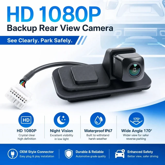 Alt view image 5 of 5 - No. 39530-TZ3-A01 Rear View Backup Reverse Parking Camera/Rear View Camera