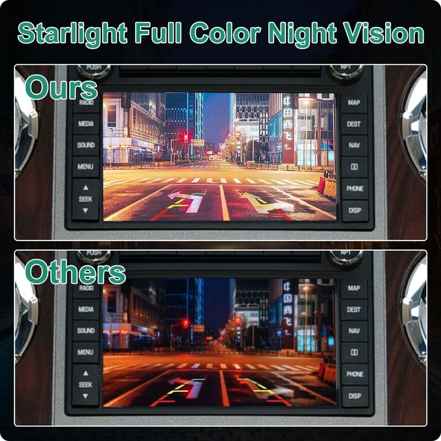 Alt view image 2 of 5 - 9C3Z-19G490-E OE Back up Camera Replacement for Ford F-250 F-350 F-450 and F-550 Super Duty Pickup 2008-2012, GreenYi Rear Reverse Park Assist Camera Replaces 9C3T-19G490-BD, 9C3Z19G490E, 9C3T19G490BD