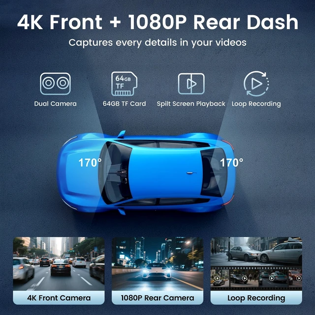 Alt view image 4 of 5 - 10.26" Carplay Screen for Car, Wireless Android Auto 1080P IPS
