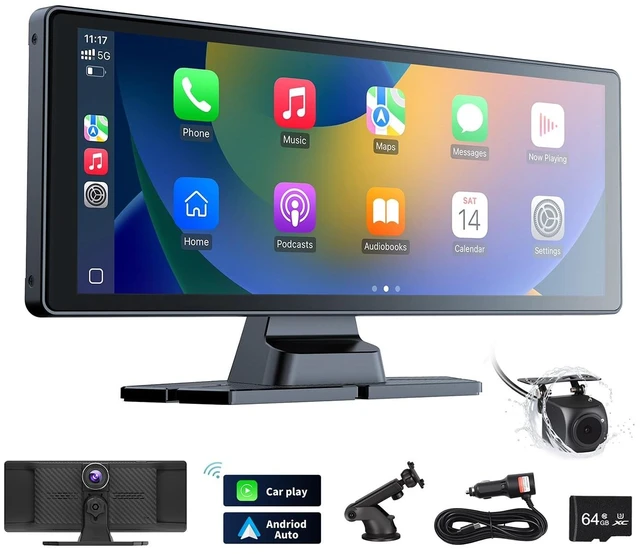 Main image of 10.26" Carplay Screen for Car, Wireless Android Auto 1080P IPS