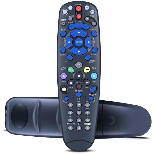 Main image of RYQIF Replacement Remote Control for Bell Satellite TV 5.4 IR, Fits 187017 187016 199533 9241 9242 9400 6131 6141 6400