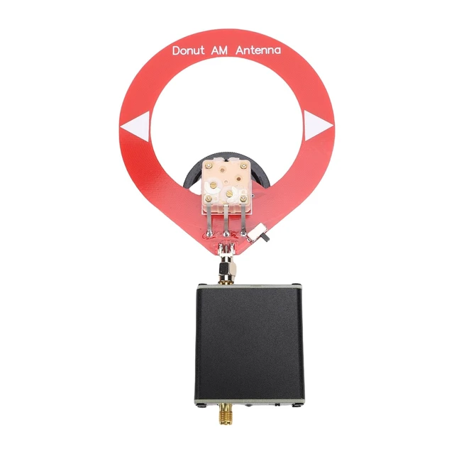 Alt view image 3 of 5 - Jelquix Dual Band Donut Loop, 4MHz 24MHz SW, 500kHz to 2000kHz AM MW Indoor with Low Interference, Ideal for FM SW Radios & Home Theater