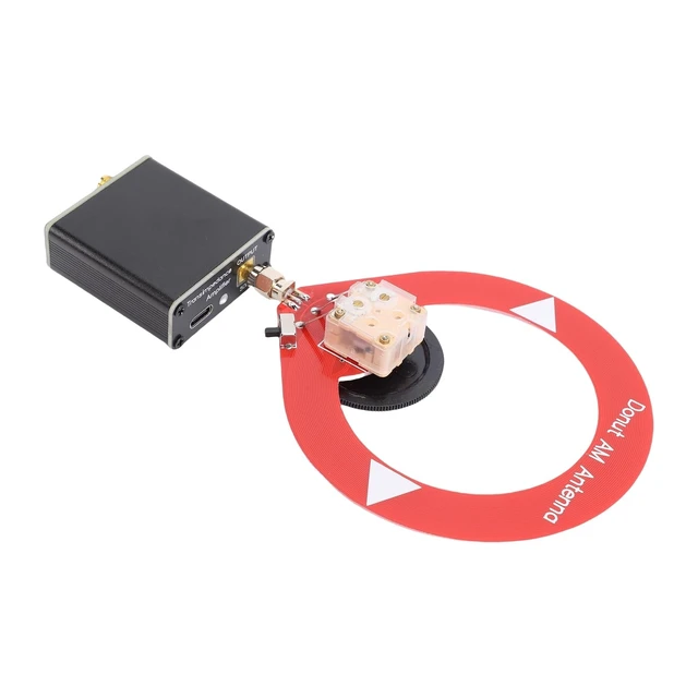 Alt view image 4 of 5 - Jelquix Dual Band Donut Loop, 4MHz 24MHz SW, 500kHz to 2000kHz AM MW Indoor with Low Interference, Ideal for FM SW Radios & Home Theater