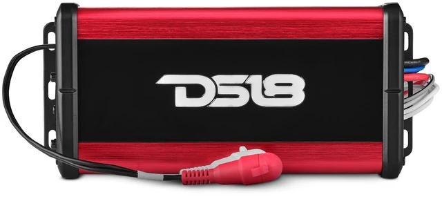 Main image of DS18 NXL-N2 Hydro 2-Channel Class D Amplifier 600W Max, Ultra Compact Digital Marine Amp, All-Weather IP Rated, Waterproof Car, ATV, UTV & Boat Audio System